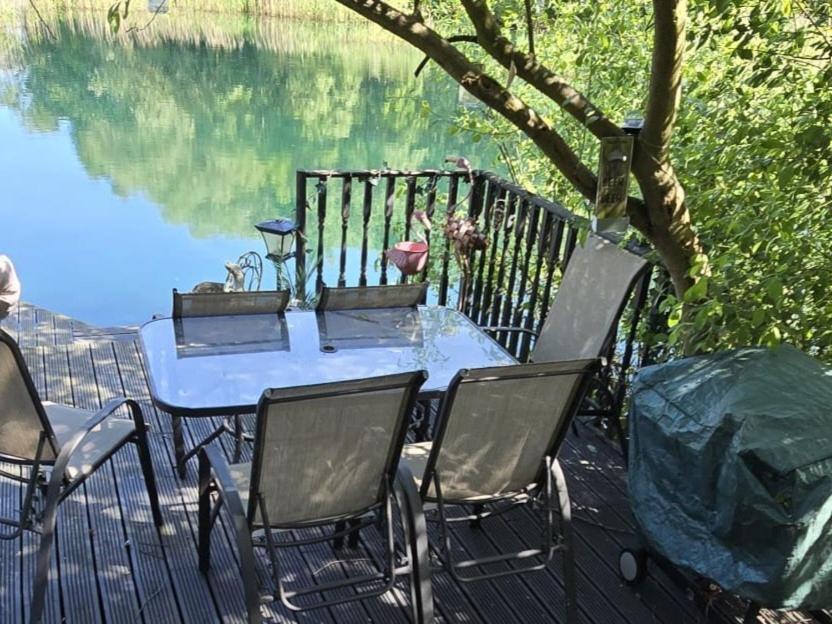 Luxury Lakeside Caravan With Hottub And Private Fishing Peg, Tattershall Lakes Buitenkant foto