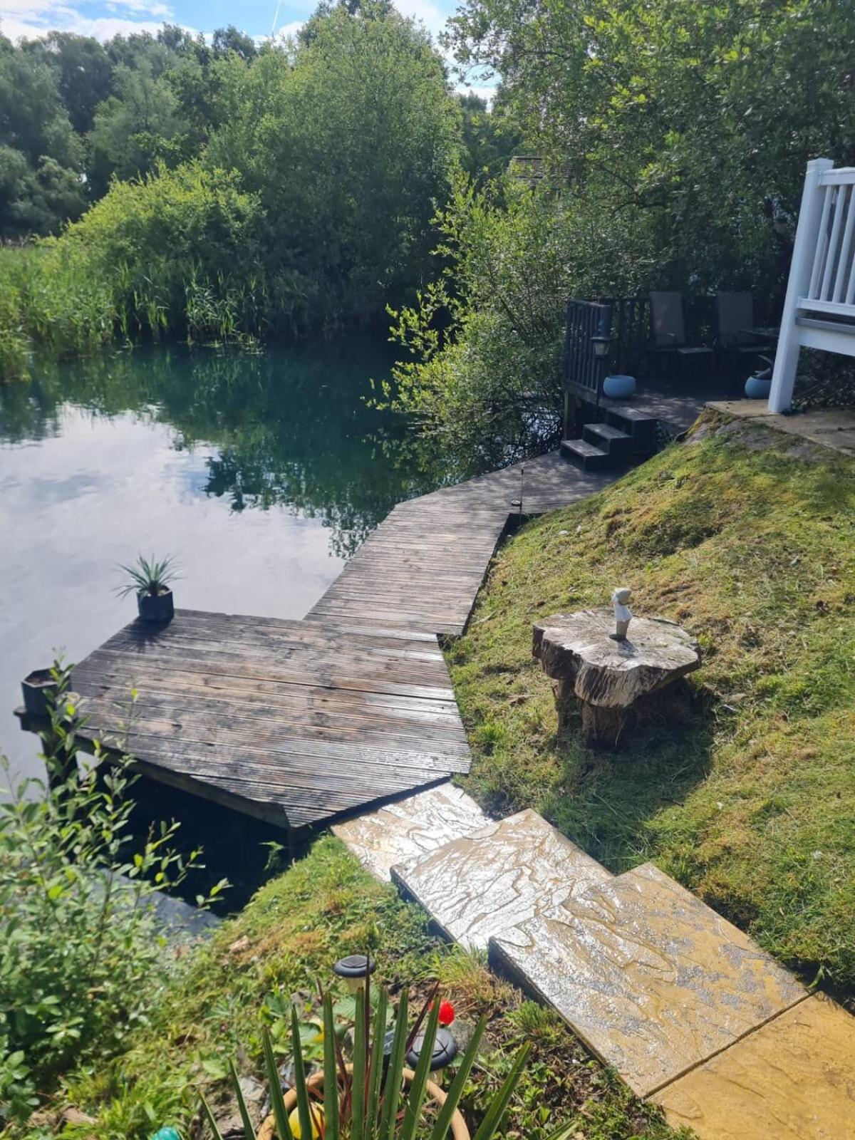 Luxury Lakeside Caravan With Hottub And Private Fishing Peg, Tattershall Lakes Buitenkant foto